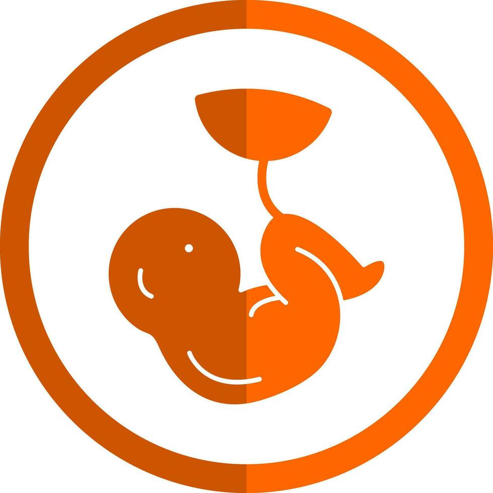 Fetus Vector Icon Design