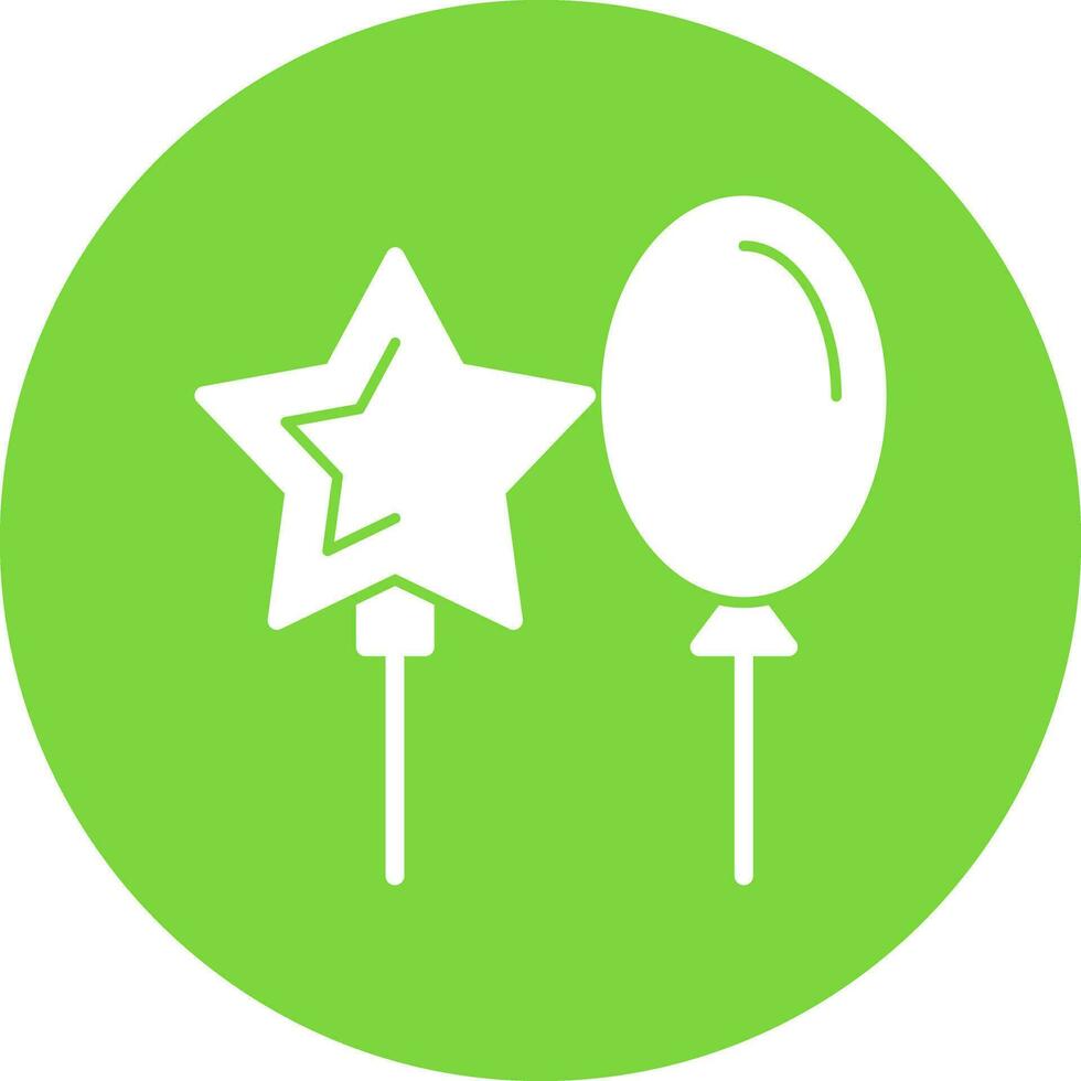 Balloons Vector Icon Design