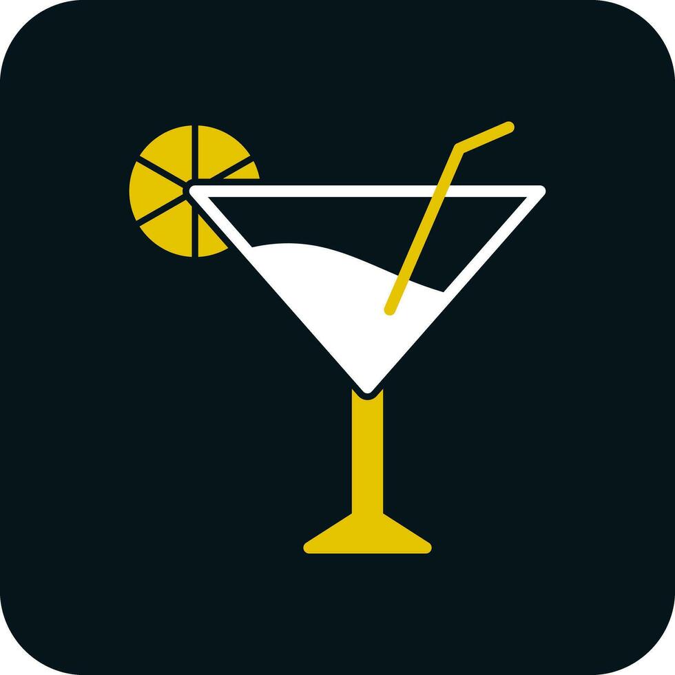 Martini Vector Icon Design