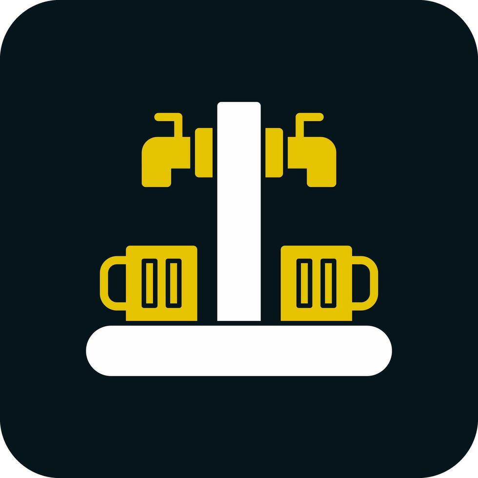 Beer tap Vector Icon Design