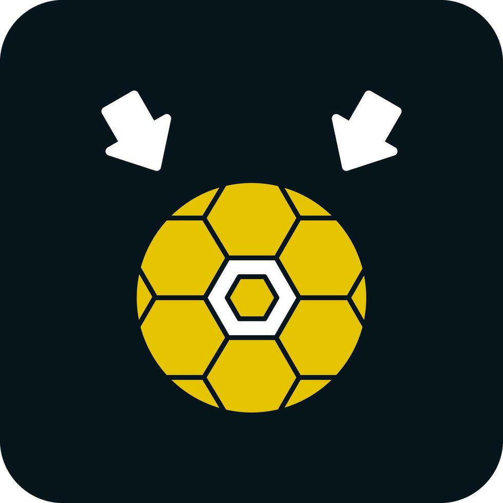 fútbol pelota vector icono diseño
