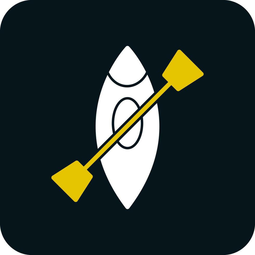 Kayak Vector Icon Design