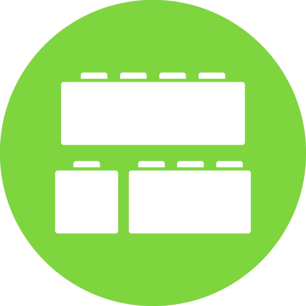 Block Vector Icon Design