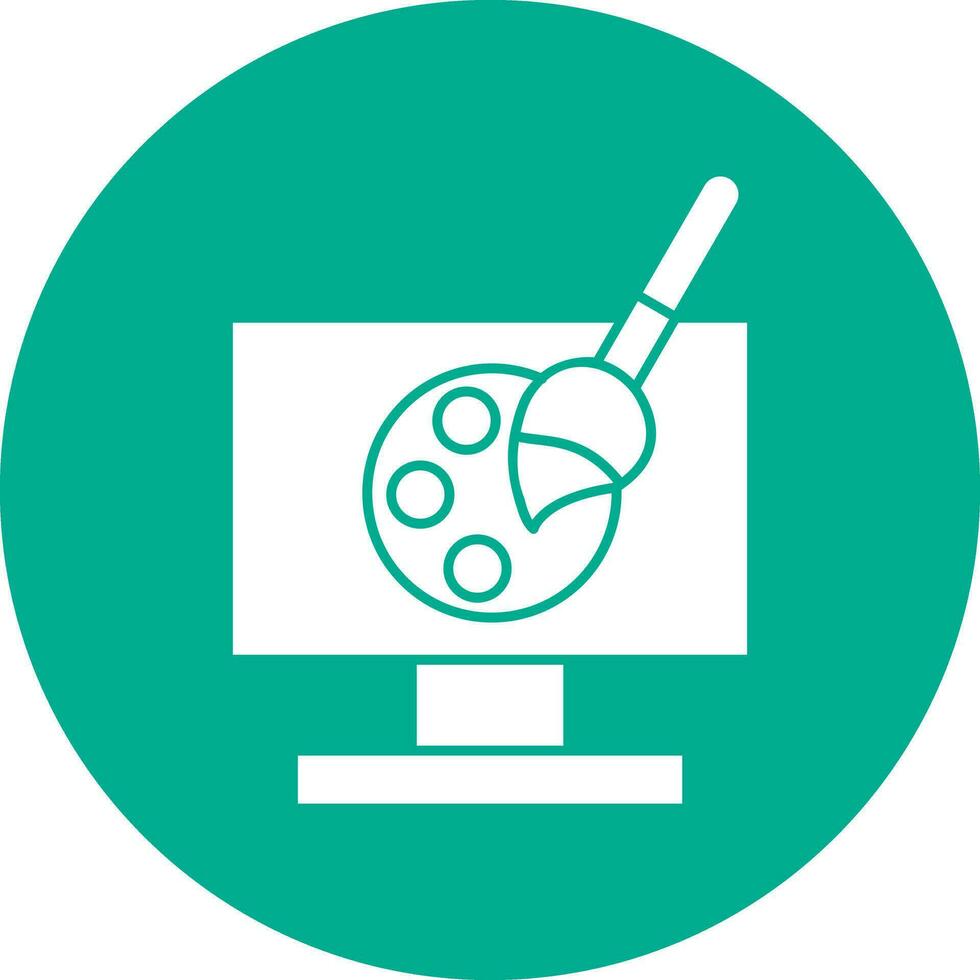Digital art Vector Icon Design