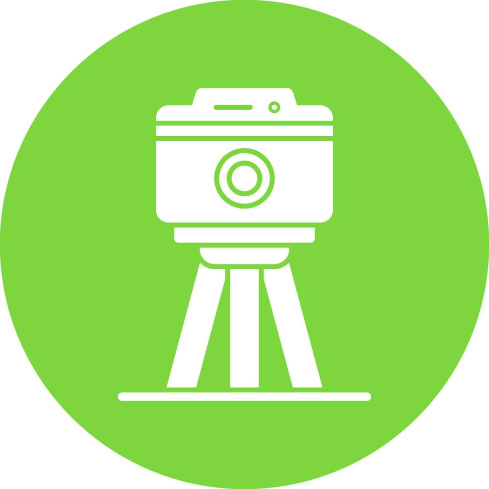 Tripod Vector Icon Design