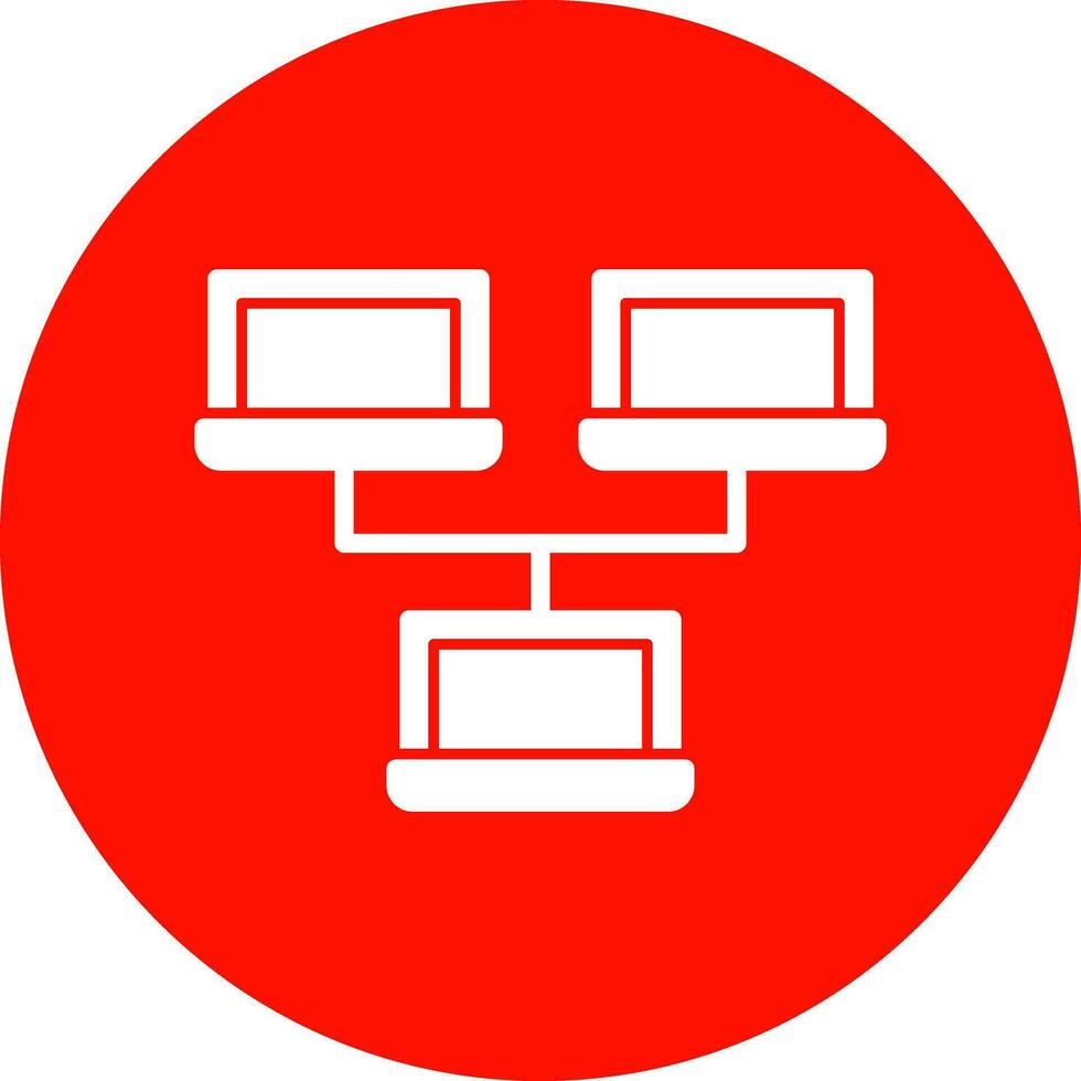Local network Vector Icon Design