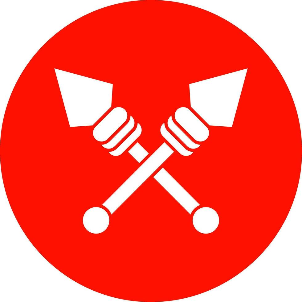 Spear Vector Icon Design