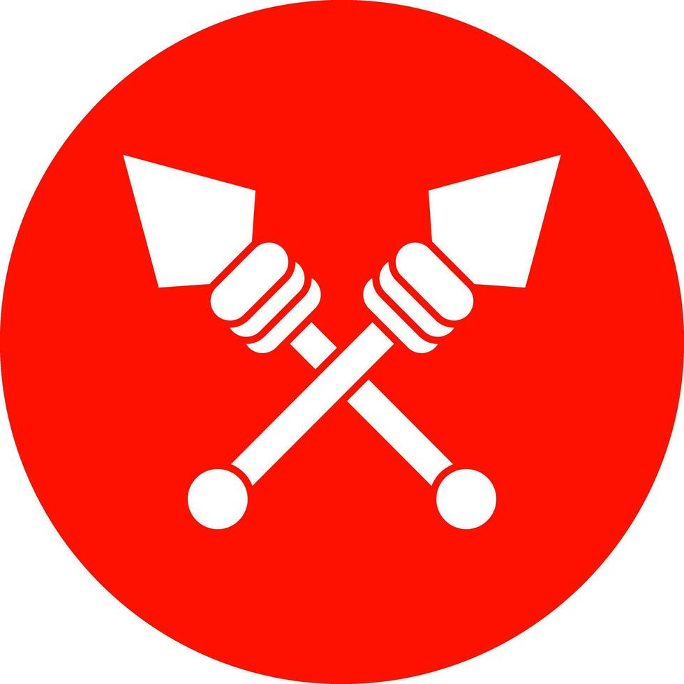 Spear Vector Icon Design