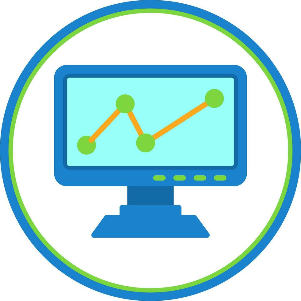 Analytics Vector Icon Design