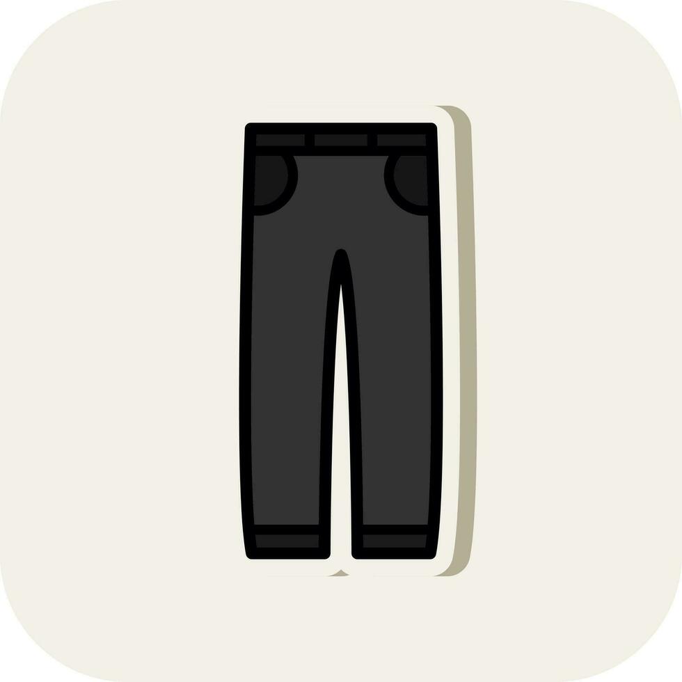 Jeans Vector Icon Design