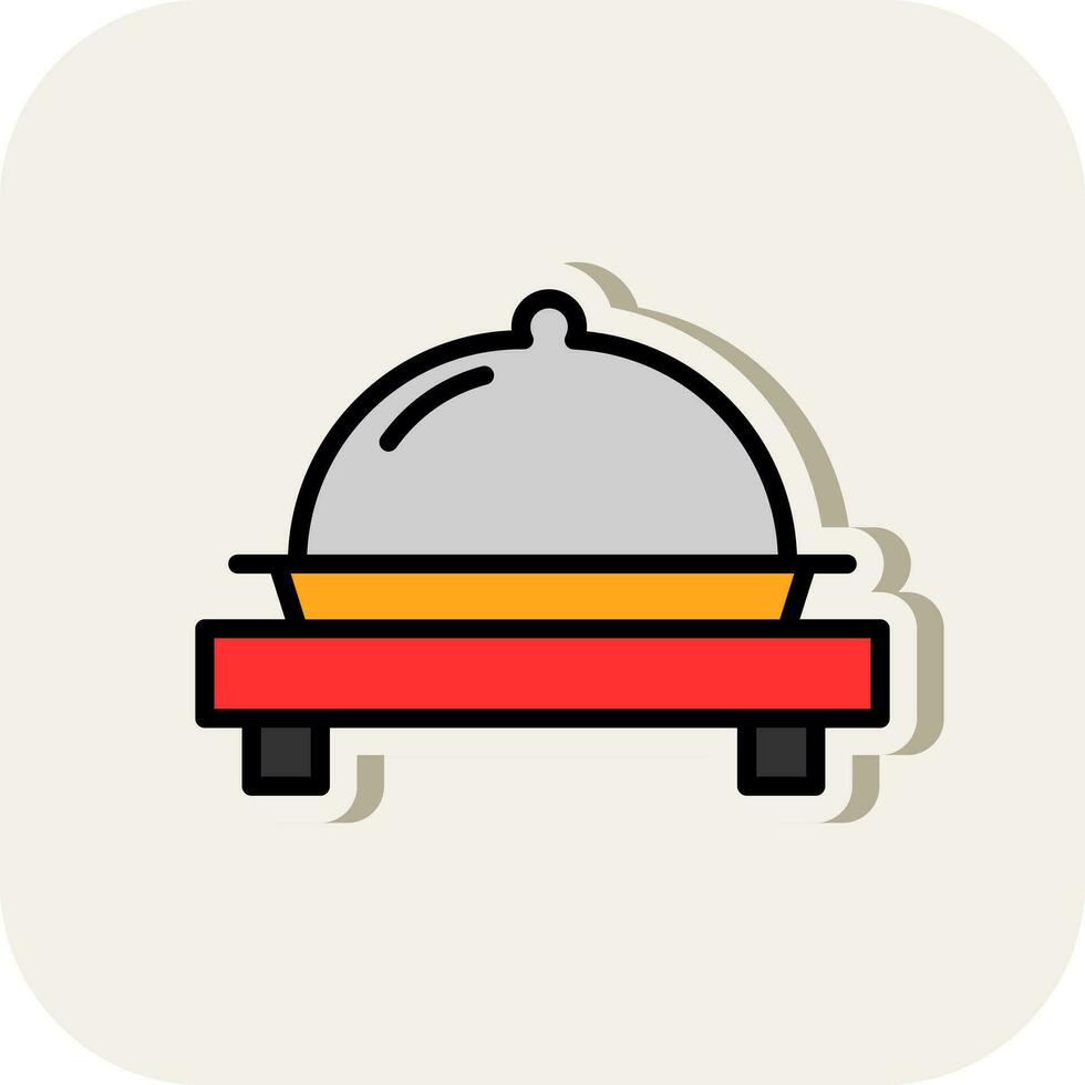 Dish Vector Icon Design