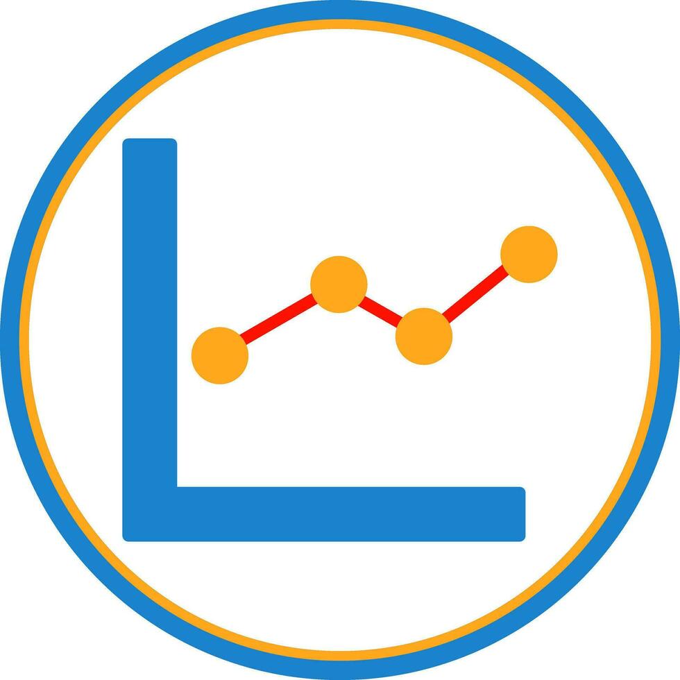 Graph Vector Icon Design