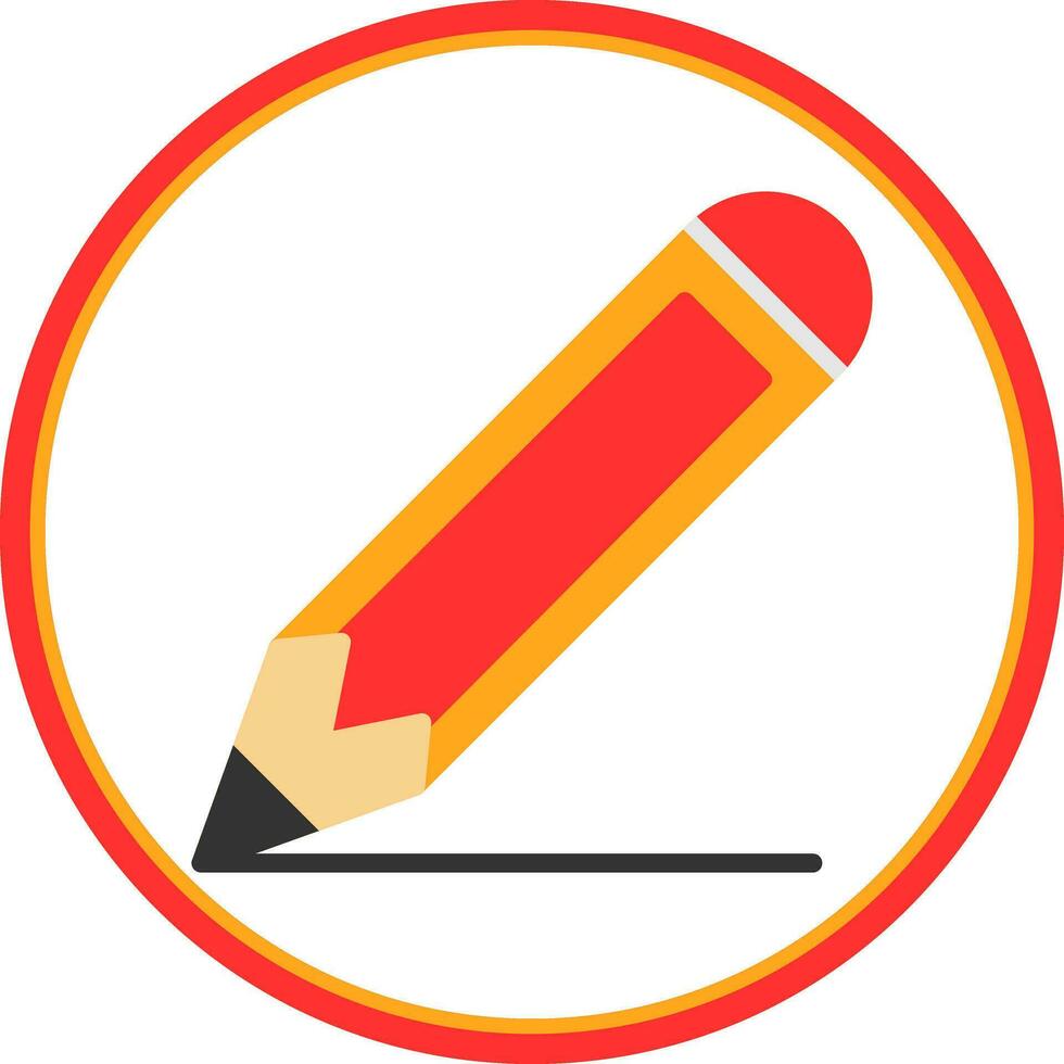 Pencil Vector Icon Design