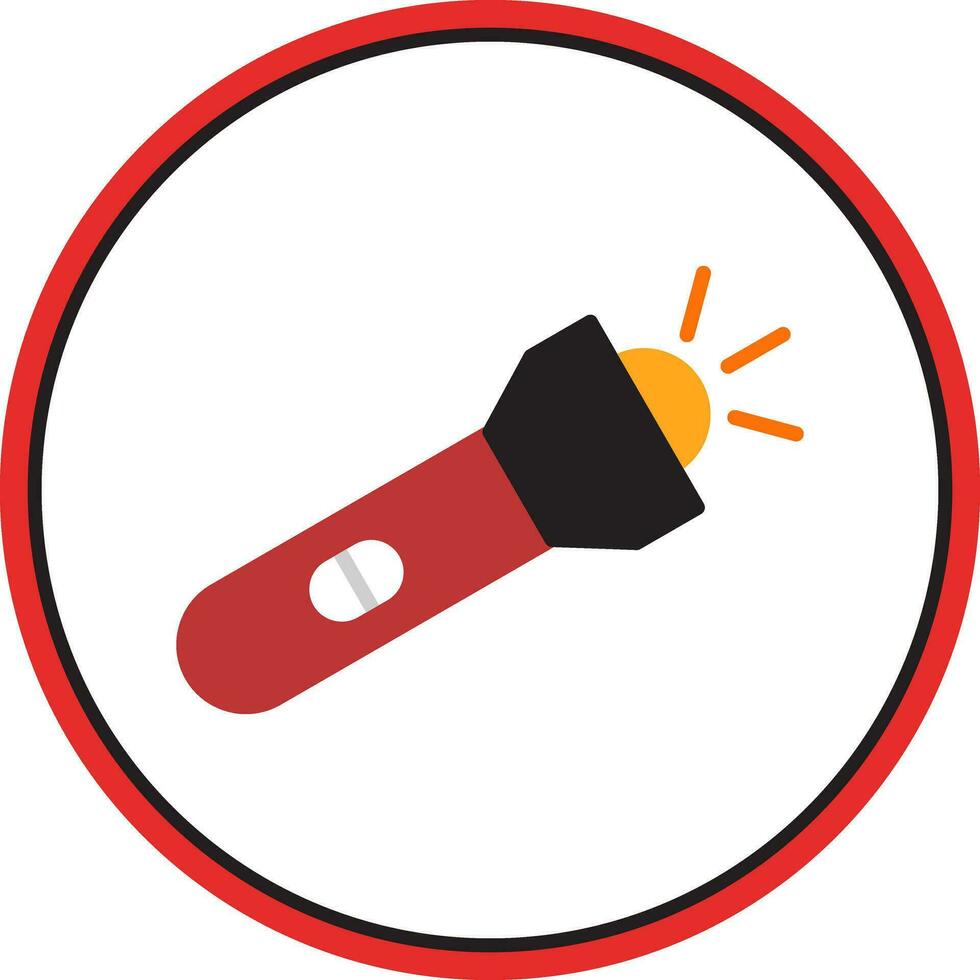 Torch Vector Icon Design