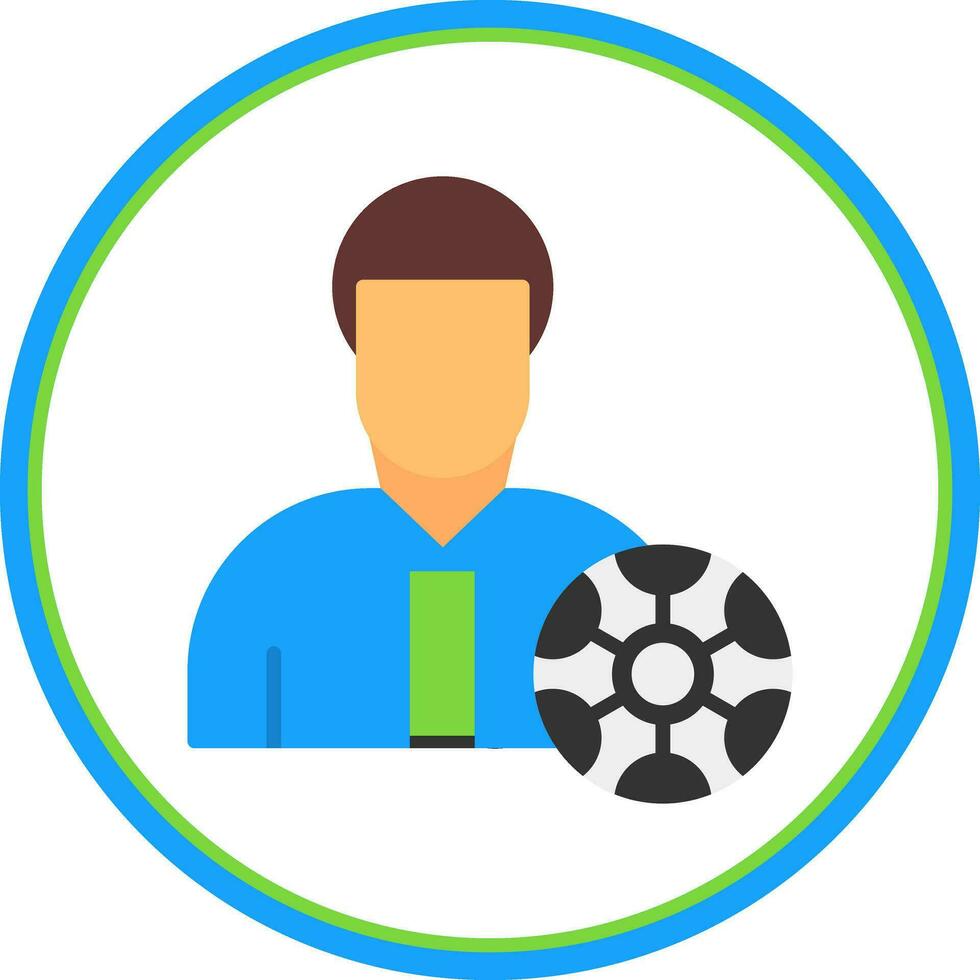 Player Vector Icon Design