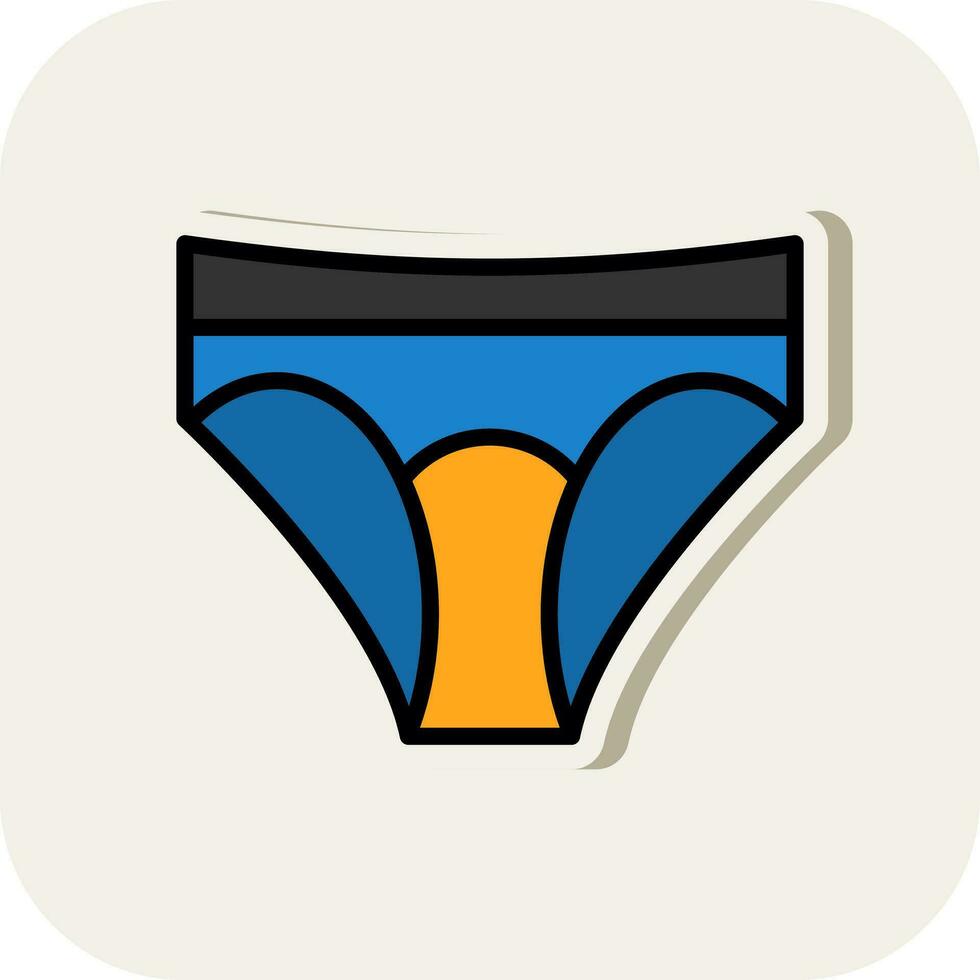 Underwear Vector Icon Design