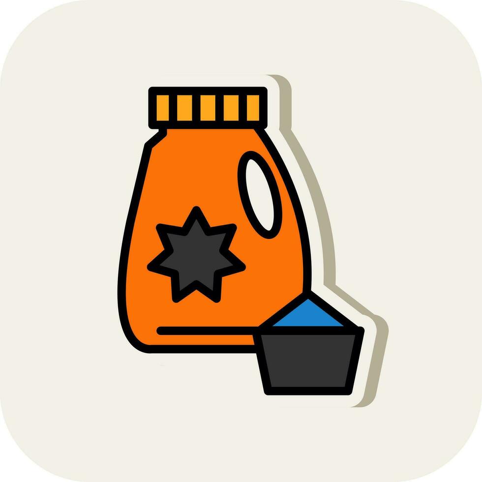 Washing powder Vector Icon Design