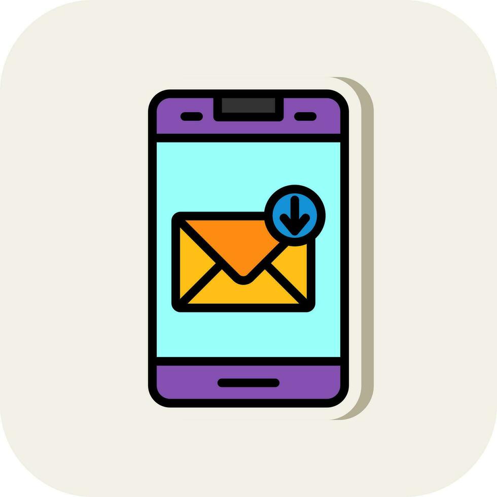 Inbox Vector Icon Design
