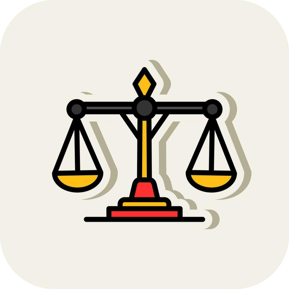 Justice Vector Icon Design