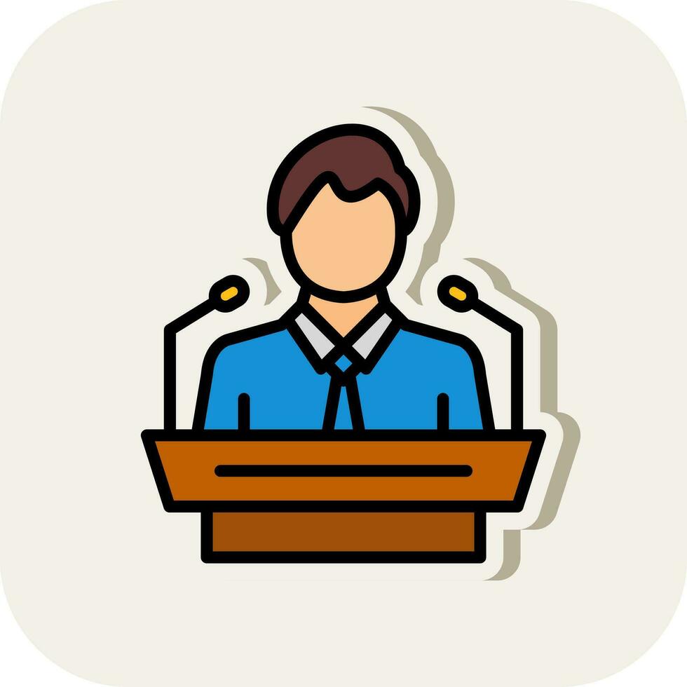 Speech Vector Icon Design
