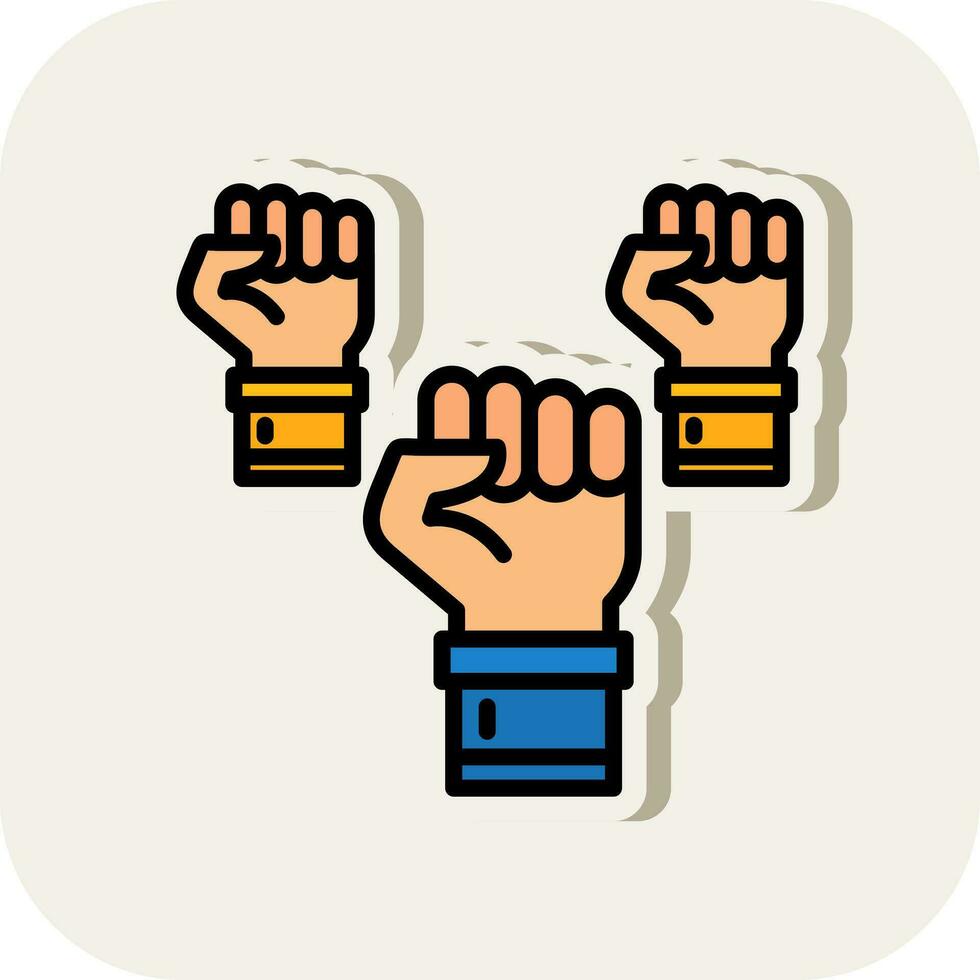 Human rights Vector Icon Design