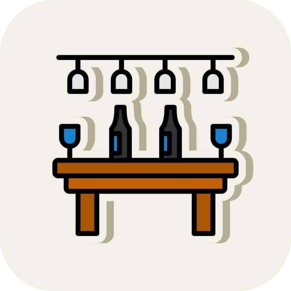 Pub Vector Icon Design
