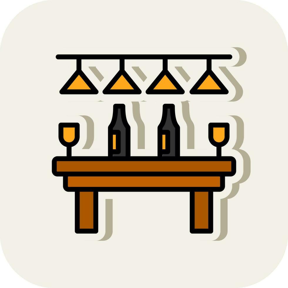 Pub Vector Icon Design