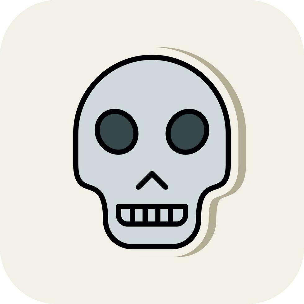 Skull Vector Icon Design