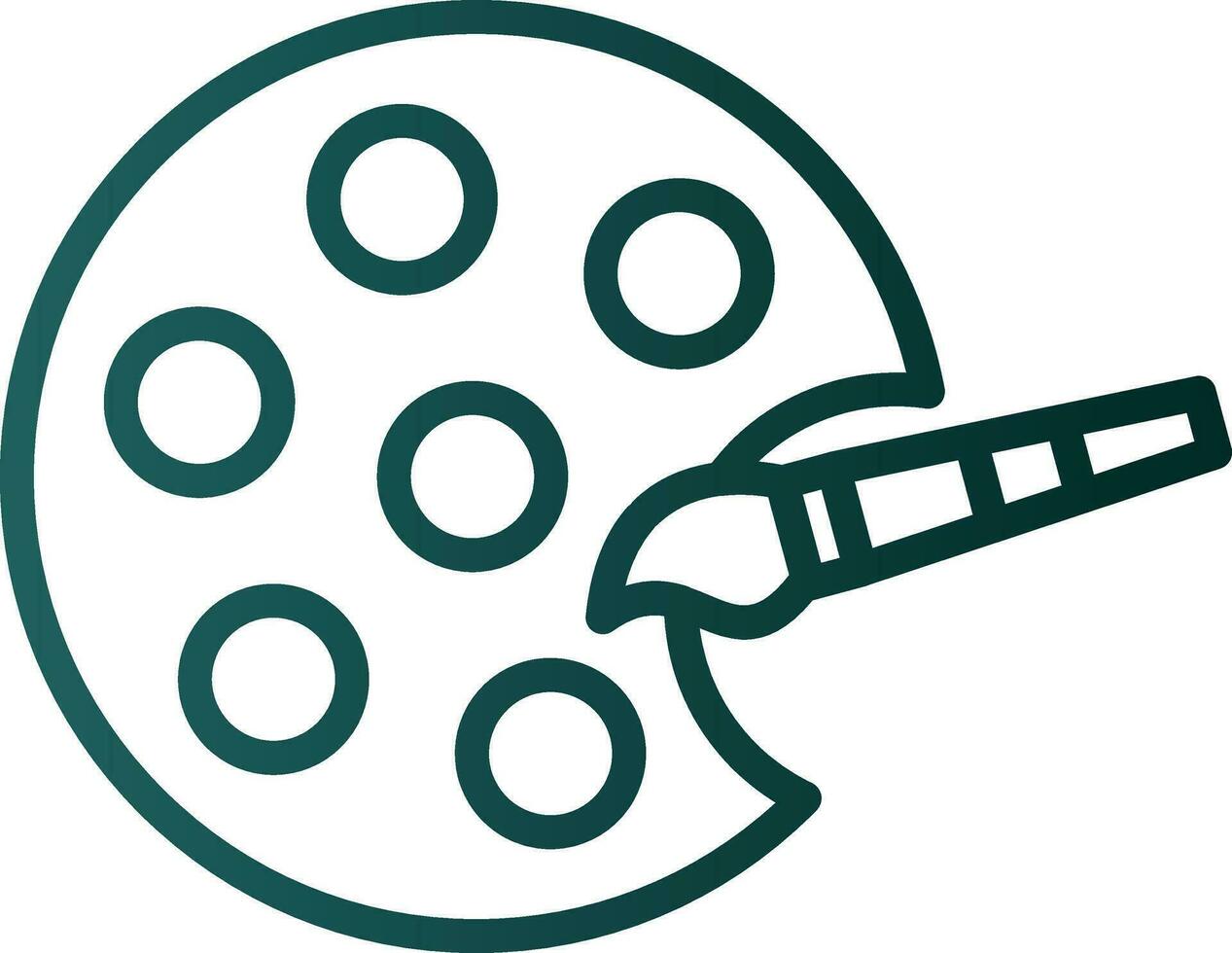 Paint Vector Icon Design