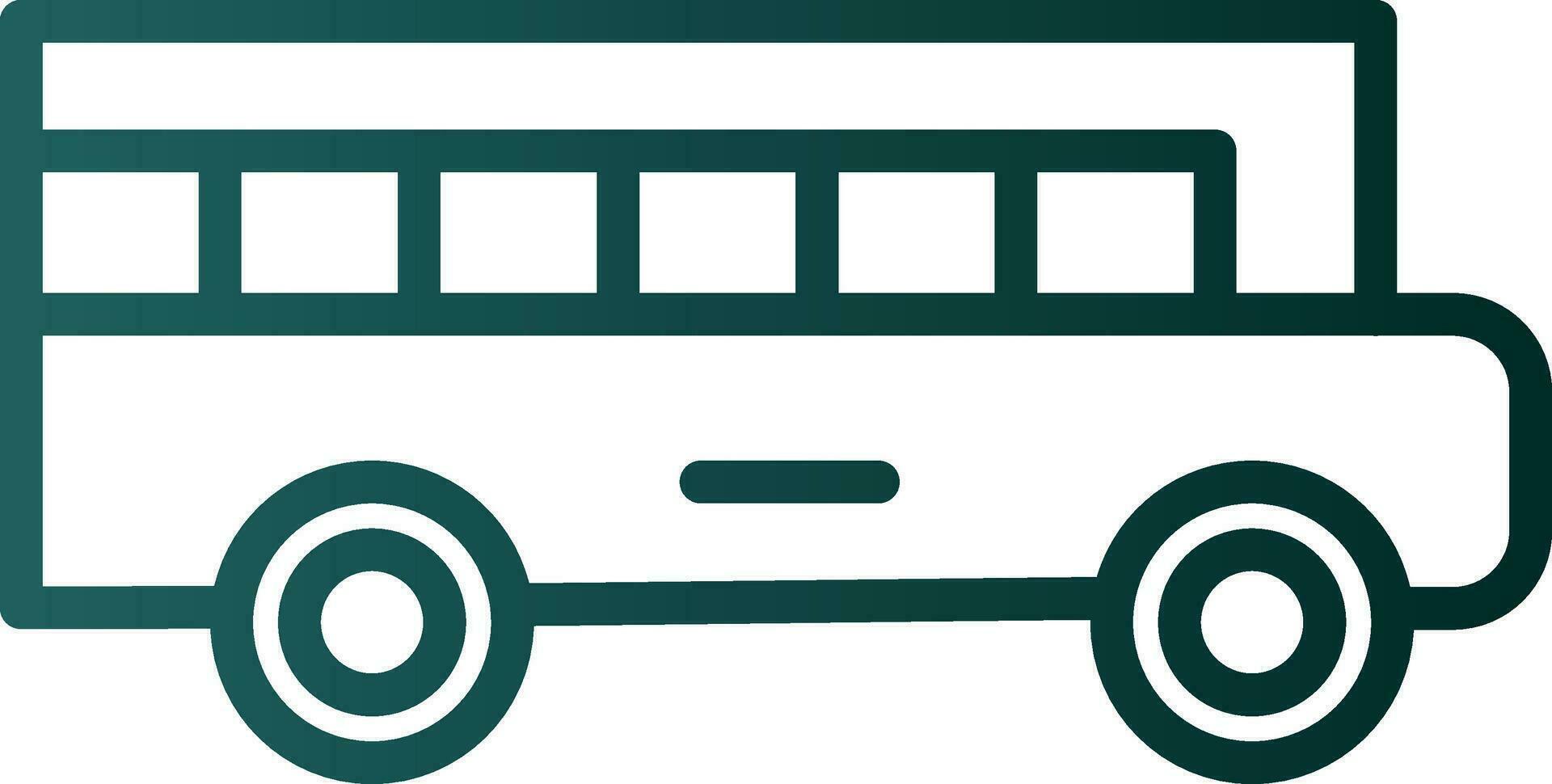 School bus Vector Icon Design