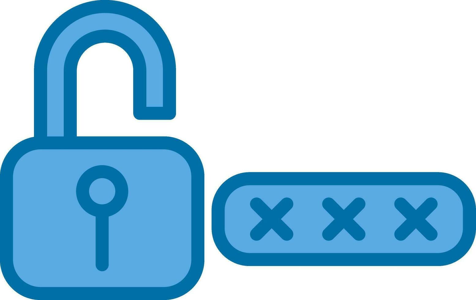 Password Vector Icon Design