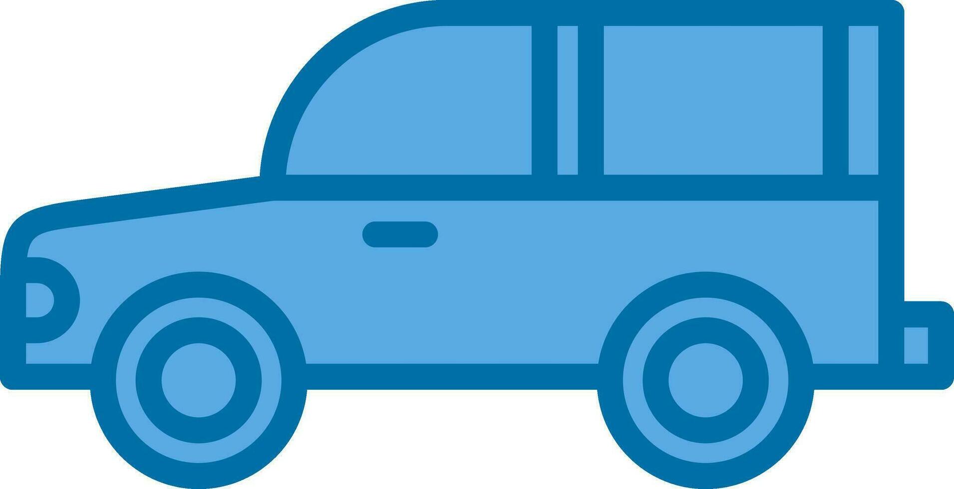 Car toy Vector Icon Design