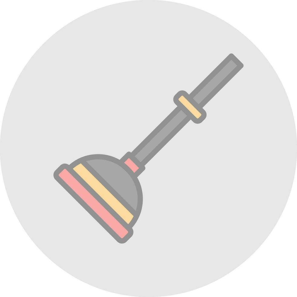 Plunger Vector Icon Design