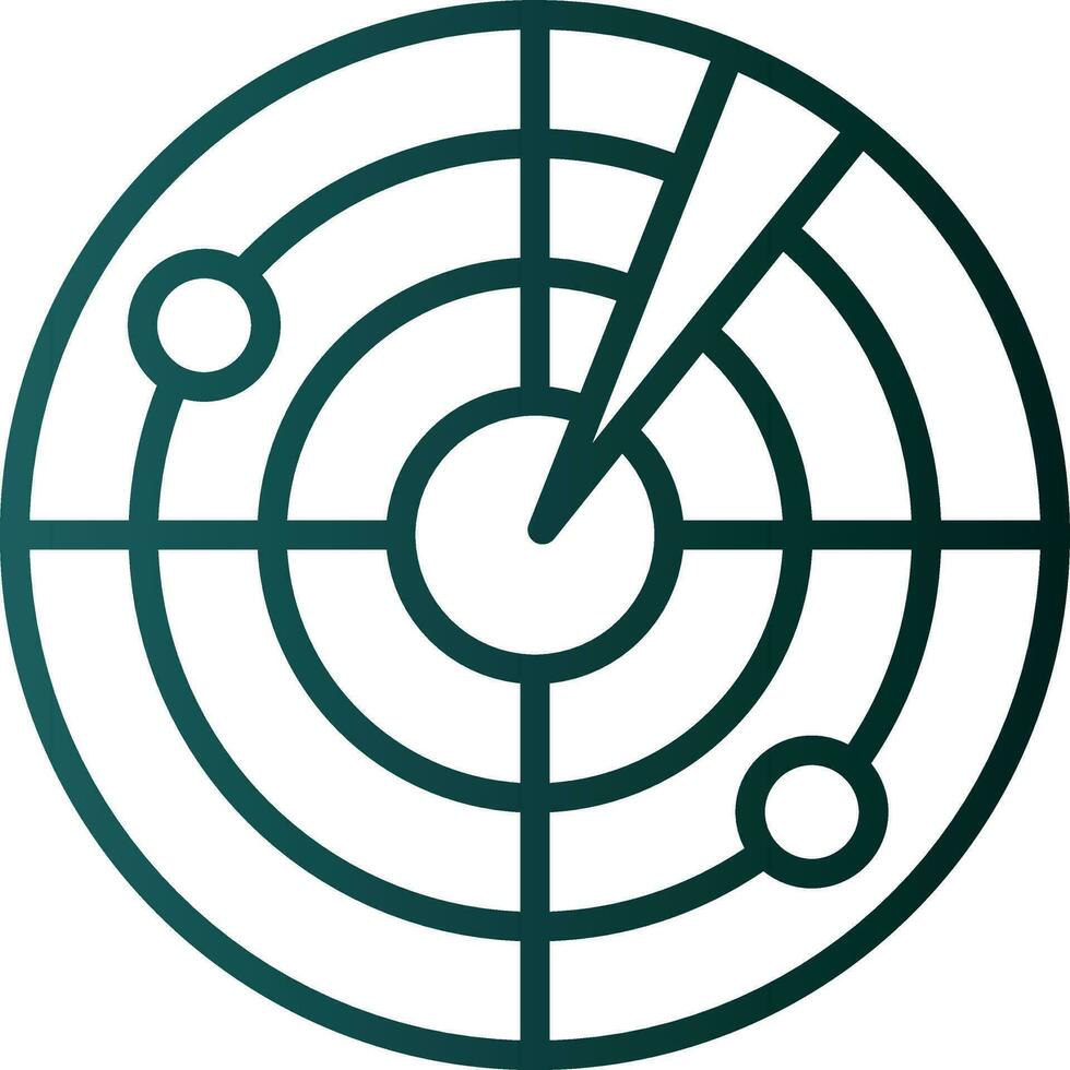 Radar Vector Icon Design