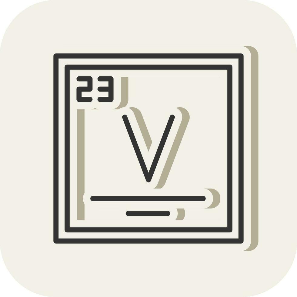 Vanadium Vector Icon Design