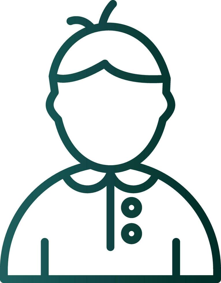 Kid Vector Icon Design