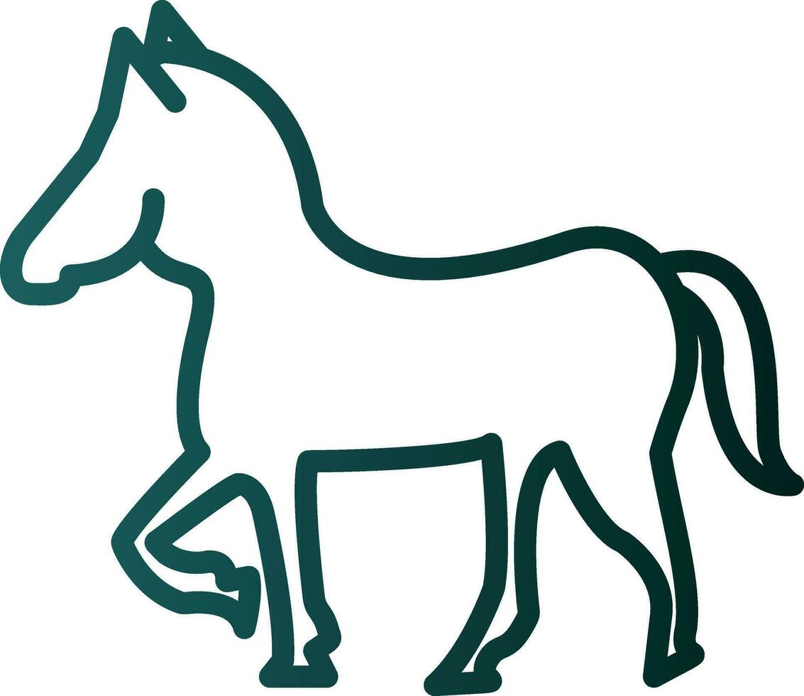 Horse Vector Icon Design