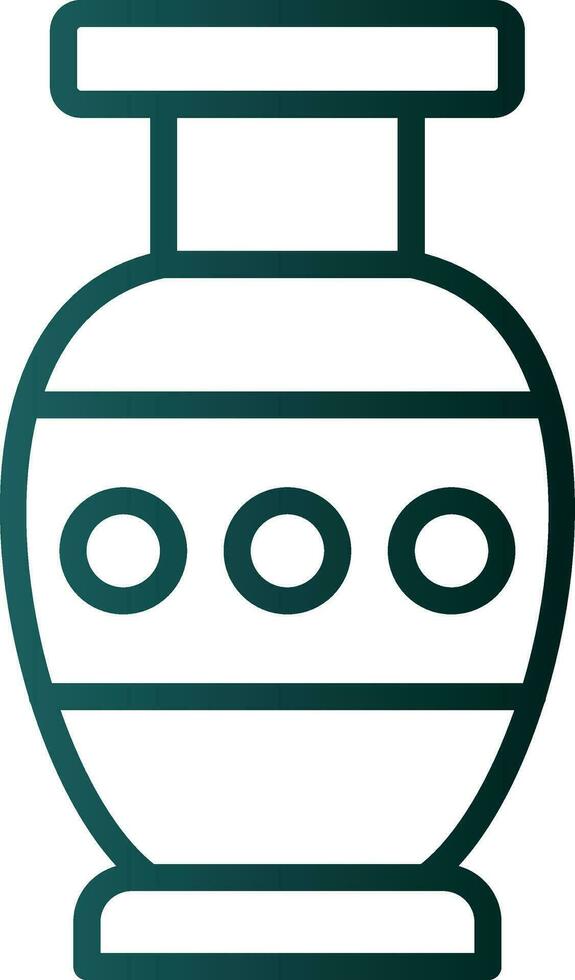 Vase Vector Icon Design
