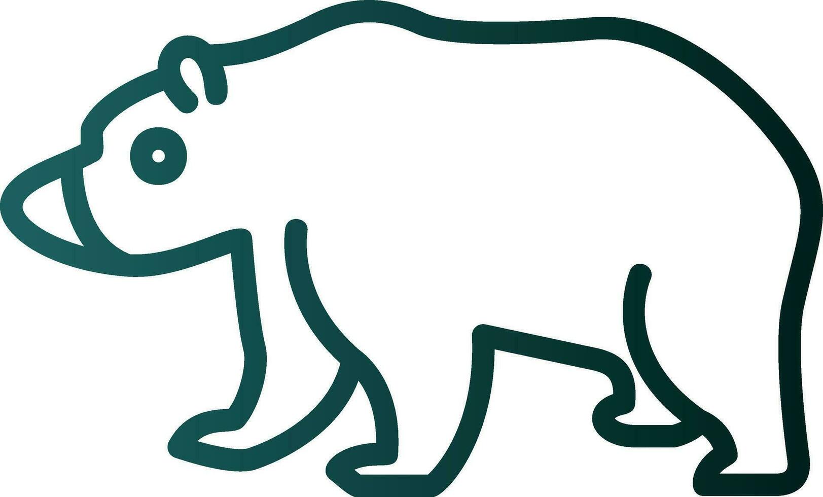 Bear Vector Icon Design