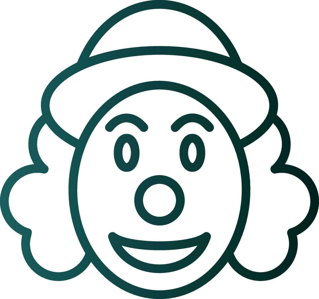 Clown Vector Icon Design