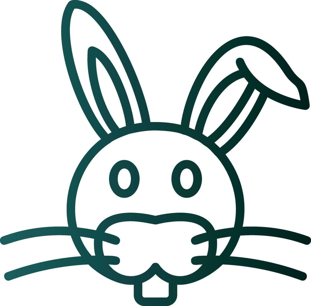 Rabbit Vector Icon Design