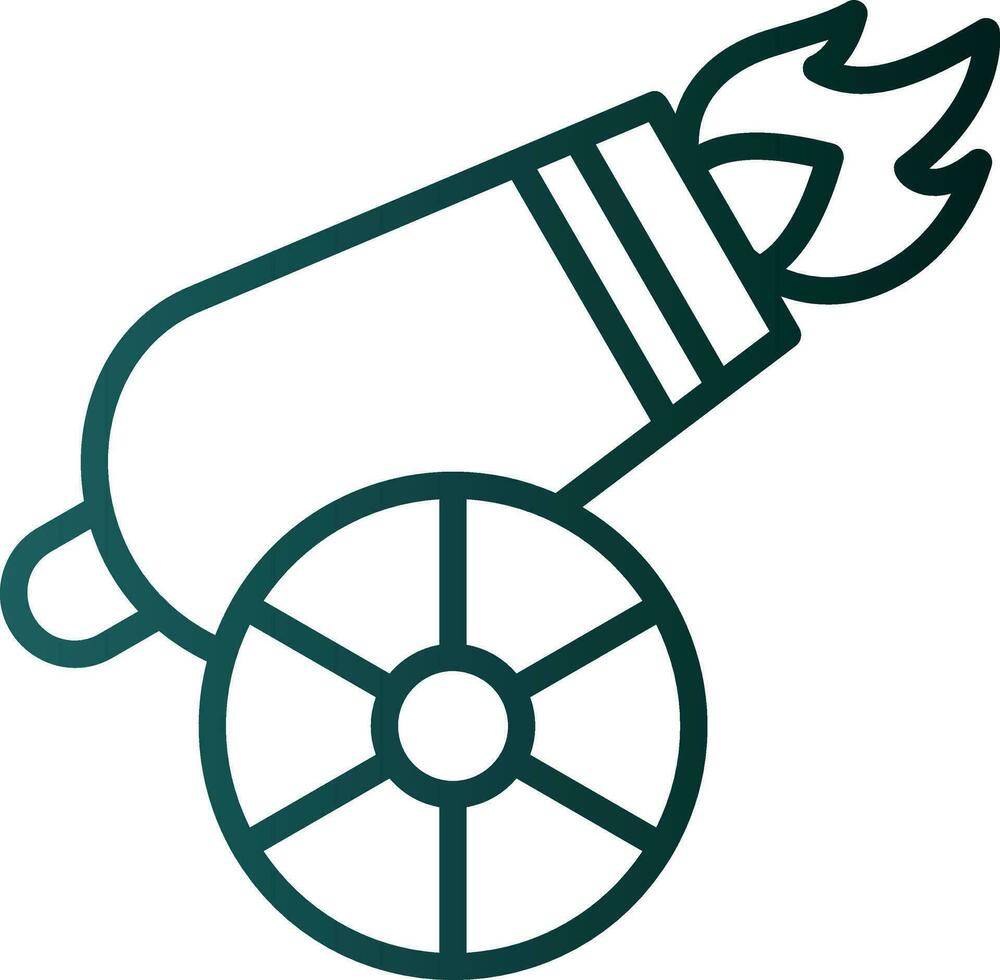 Cannon Vector Icon Design