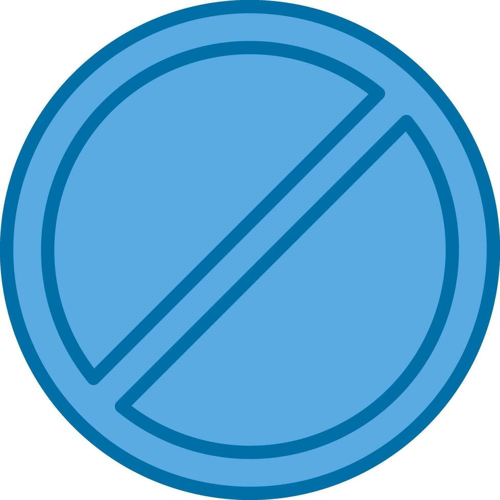 Ban Vector Icon Design