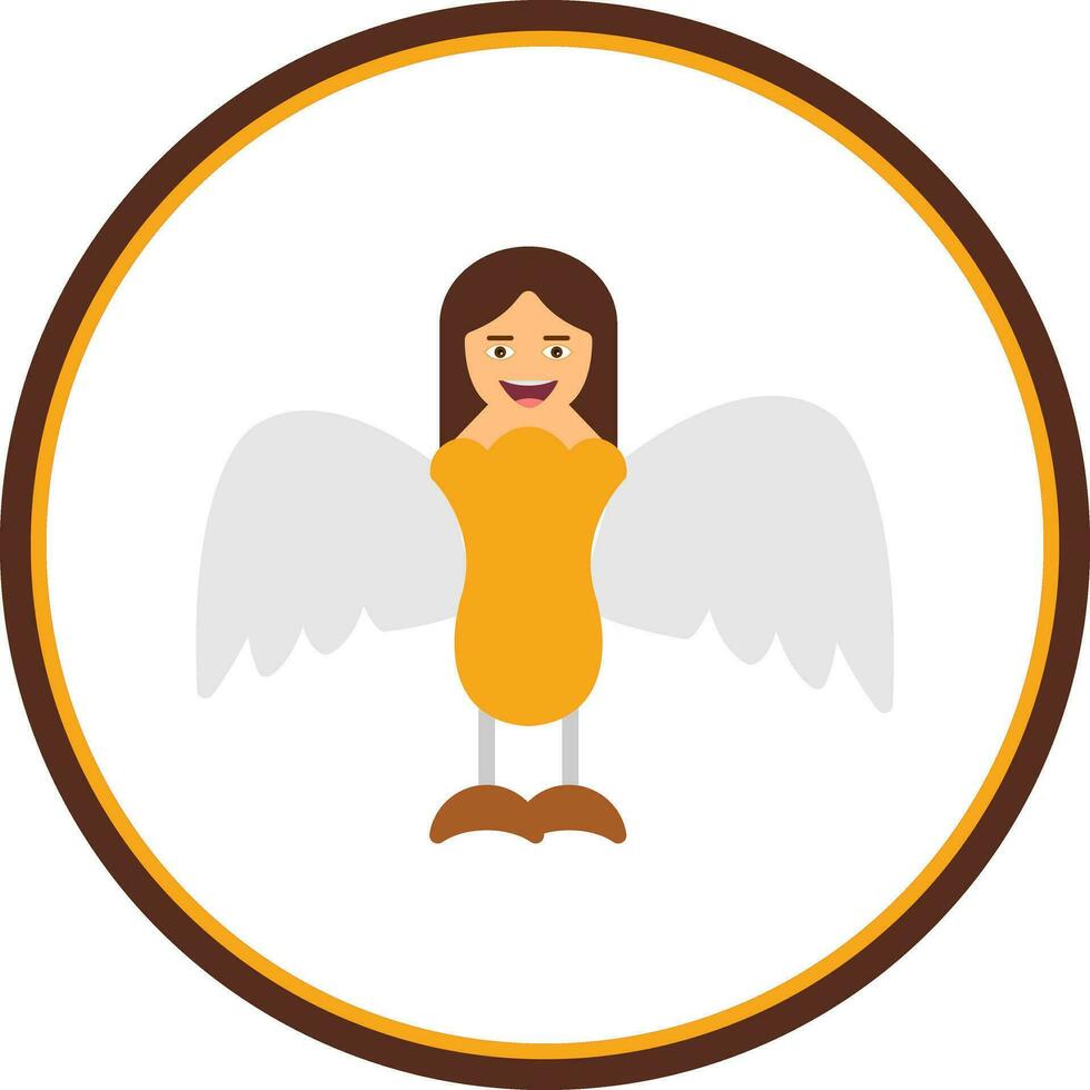 Harpy Vector Icon Design