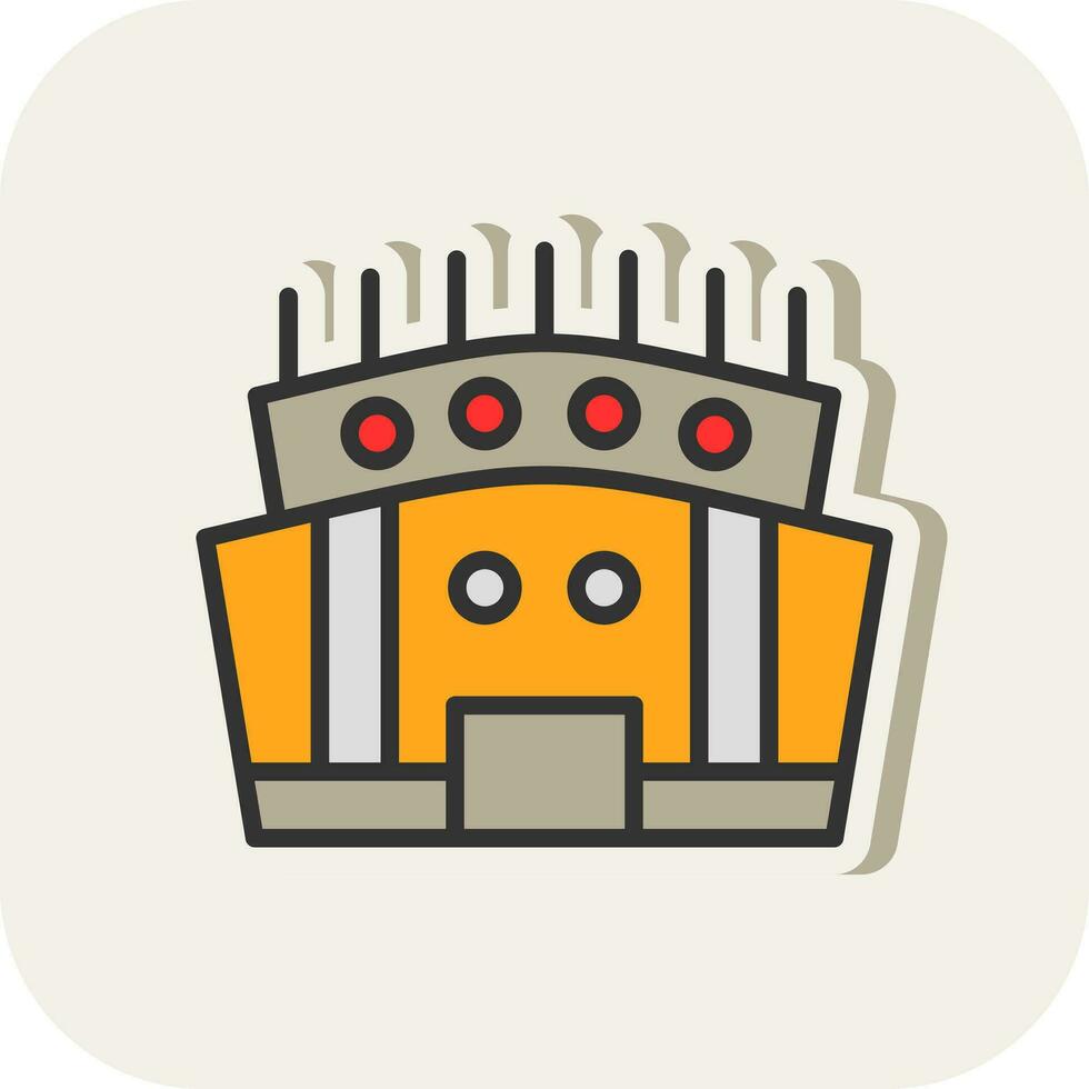 Stadium Vector Icon Design