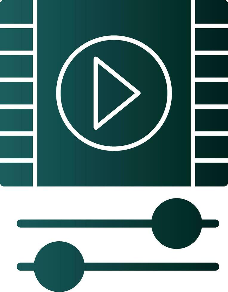 Video Vector Icon Design