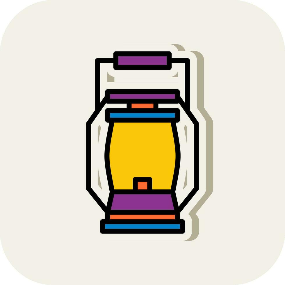 Old light Vector Icon Design