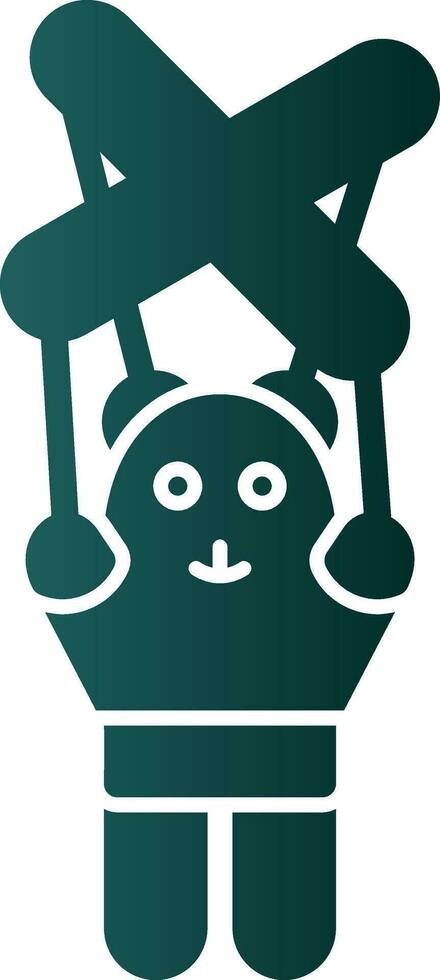 Puppet Vector Icon Design