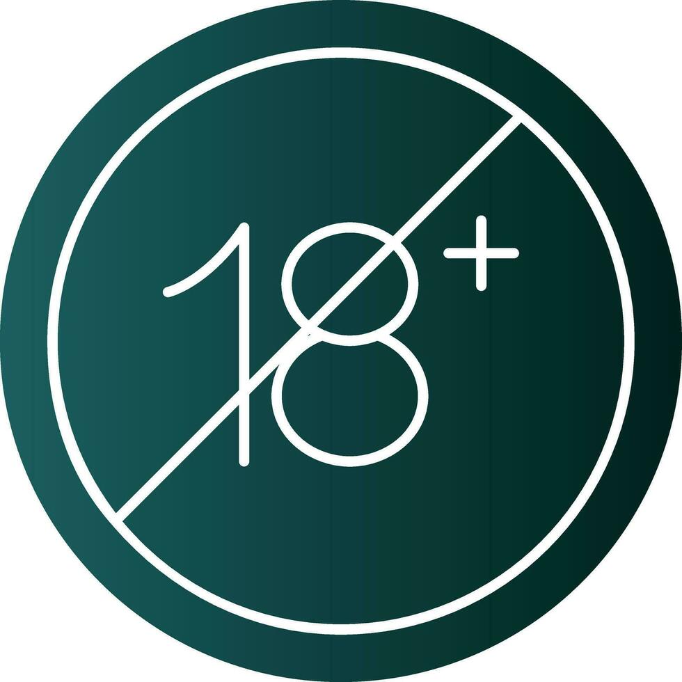 Prohibited Vector Icon Design