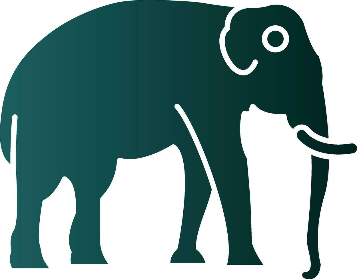 Elephant Vector Icon Design